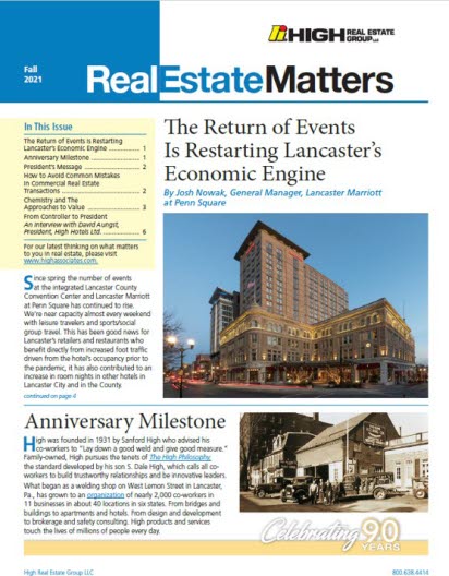 Fall 2021 Real Estate Matters
